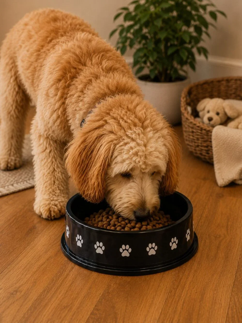 Black, Red, & Mint Dog Bowl Clip Compatible with Diggs Plastic Bowl for Dogs New